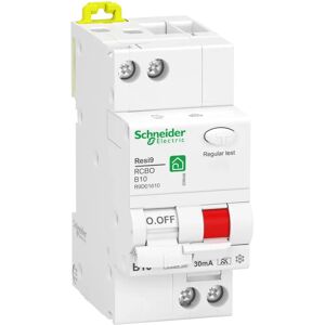 Schneider Electric R9D01610 - Disjoncteur différentiel 1P 10A - Publicité Schneider Electric R9D01610 - Disjoncteur différentiel 1P 10A - Publicité
