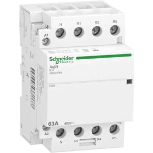 Schneider Electric A9C22763 Installationsschütz - 63A, 3P+N, IP20, 220-240V Schneider Electric A9C22763 Installationsschütz - 63A, 3P+N, IP20, 220-240V