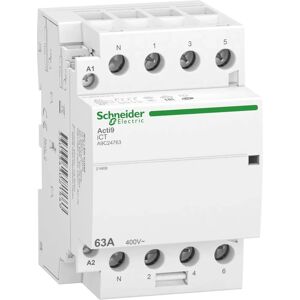 Contacteurs Schneider Electric Acti9 63A - IP20 - 4NO - 220-240V - Publicité Contacteurs Schneider Electric Acti9 63A - IP20 - 4NO - 220-240V - Publicité