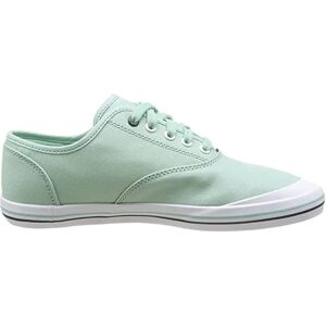 Le Coq Sportif Grandille CVO Groene Canvas Dames Sneakers - Dames schoenen Le Coq Sportif Grandille CVO Groene Canvas Dames Sneakers - Dames schoenen