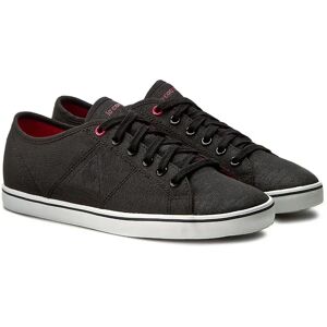 Le Coq Sportif Setone Cvs Lace-Up Black Canvas Womens Plimsolls - Plimsolls Le Coq Sportif Setone Cvs Lace-Up Black Canvas Womens Plimsolls - Plimsolls