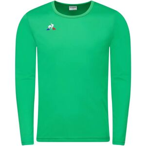 Le Coq Sportif N°1 MATCH - Młodzieżowa Zielona Koszulka - Regularny krój Le Coq Sportif N°1 MATCH - Młodzieżowa Zielona Koszulka - Regularny krój