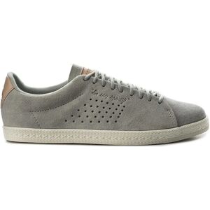 Le Coq Sportif Charline Graues Wildleder Leder Damenschuhe - Trainers Le Coq Sportif Charline Graues Wildleder Leder Damenschuhe - Trainers