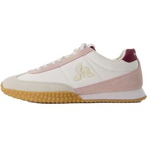 Baskets Le Coq Sportif Veloce I Beige et Blanc Femmes - Actives, Mémoire, Semelle en Caoutchouc - Publicité Baskets Le Coq Sportif Veloce I Beige et Blanc Femmes - Actives, Mémoire, Semelle en Caoutchouc - Publicité
