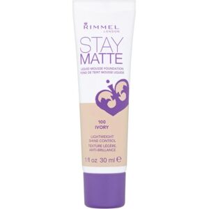 Rimmel London Model 100 Ivory Matte Foundation - Full Coverage Rimmel London Model 100 Ivory Matte Foundation - Full Coverage