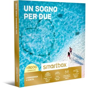 SMARTBOX Un sogno per due - Cofanetto regalo Esperienza SMARTBOX Un sogno per due - Cofanetto regalo Esperienza