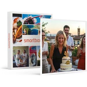 SmartBox Cofanetto Regalo per Uomo o Donna - Buon 50° Compleanno! - Idee Regalo - 1 Soggiorno, 1 Cena, 1 Benessere o Attività SmartBox Cofanetto Regalo per Uomo o Donna - Buon 50° Compleanno! - Idee Regalo - 1 Soggiorno, 1 Cena, 1 Benessere o Attività