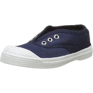 BENSIMON ELLY Cotton Tennis Shoes - Kids Blue BENSIMON ELLY Cotton Tennis Shoes - Kids Blue