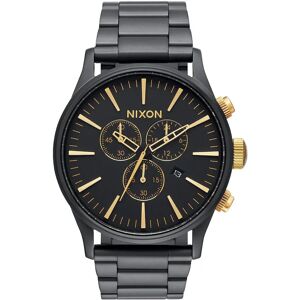 Nixon Sentry Chrono - Rannekello - Musta Nixon Sentry Chrono - Rannekello - Musta