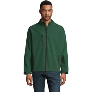 Sol's Herre Softshell Jakke - Verde bottiglia - Vandtæt & Åndbar Sol's Herre Softshell Jakke - Verde bottiglia - Vandtæt & Åndbar