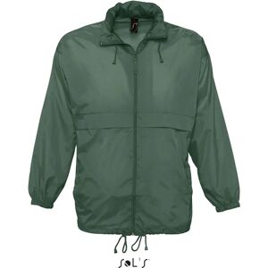 SOLS Surf Vindjakke - 210T Nylon - Unisex - Grøn SOLS Surf Vindjakke - 210T Nylon - Unisex - Grøn