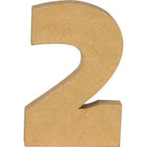 Numéro 2 Decopatch - 20cm Décoration DIY Marque Française - Publicité Numéro 2 Decopatch - 20cm Décoration DIY Marque Française - Publicité