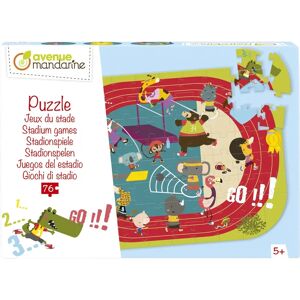 Avenue Mandarine - Puzzle Edukacyjne - Gry Stadionowe - 76 Szt Avenue Mandarine - Puzzle Edukacyjne - Gry Stadionowe - 76 Szt
