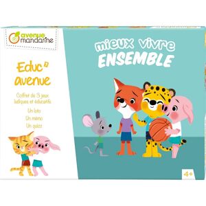 Jeu Éducatif Avenue Mandarine - Mieux Vivre Ensemble - Jeu Éducatif Jeu Éducatif Avenue Mandarine - Mieux Vivre Ensemble - Jeu Éducatif