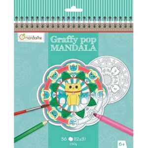 Avenue Mandarine GY030O Jouet d'Art/Loisirs Créatifs Réutilisable - 12 Motifs - Publicité Avenue Mandarine GY030O Jouet d'Art/Loisirs Créatifs Réutilisable - 12 Motifs - Publicité