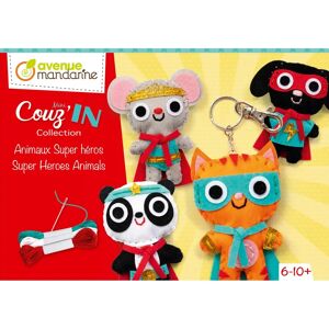 Avenue Mandarine Mini couzin Zwierzęta superbohaterowie - Kreatywne pudełko Avenue Mandarine Mini couzin Zwierzęta superbohaterowie - Kreatywne pudełko