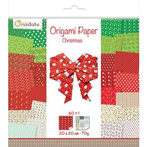 Avenue Mandarine OR506C Origami Papier - Weihnachten 60 Blätter Avenue Mandarine OR506C Origami Papier - Weihnachten 60 Blätter