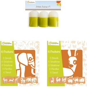Avenue Mandarine Mandarina Juego de plantillas - Kit de arte y manualidades Avenue Mandarine Mandarina Juego de plantillas - Kit de arte y manualidades