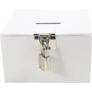 Clairefontaine GB022O Weiße Tresorbox - Dekorierbare Schatztruhe Clairefontaine GB022O Weiße Tresorbox - Dekorierbare Schatztruhe