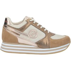NO NAME Beigene Wildlederschuhe - Casual Schuhe NO NAME Beigene Wildlederschuhe - Casual Schuhe