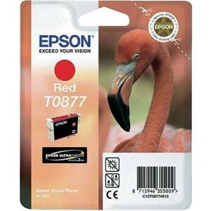 Epson T0877 red ink cartridge - ink cartridge Epson T0877 red ink cartridge - ink cartridge