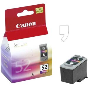 Canon CL-52 Ink Cartridge - Color Printer Ink - Black, Cyan, Magenta, Yellow Canon CL-52 Ink Cartridge - Color Printer Ink - Black, Cyan, Magenta, Yellow
