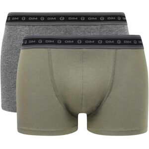 DIM ECOSMART BOXER 2x - Men's bio boxers - green - dark green - male - XL DIM ECOSMART BOXER 2x - Men's bio boxers - green - dark green - male - XL