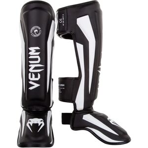 Venum Elite Lightweight MMA Shin Guards - Black/White L Venum Elite Lightweight MMA Shin Guards - Black/White L