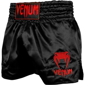 Venum Classic Muay Thai Shorts - Black/Red M Venum Classic Muay Thai Shorts - Black/Red M