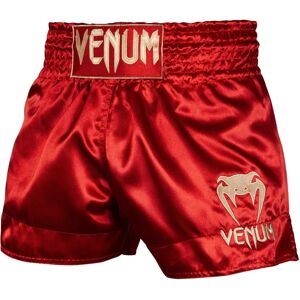 Venum Classic Bordeaux Muay Thai Shorts - Sports Venum Classic Bordeaux Muay Thai Shorts - Sports
