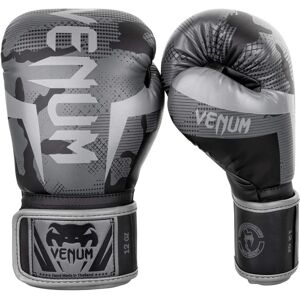 Venum Elite Hook and Loop Boxing Gloves - Black/Dark Camo - 10 oz. Venum Elite Hook and Loop Boxing Gloves - Black/Dark Camo - 10 oz.
