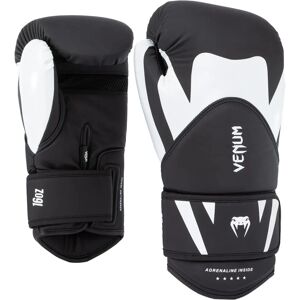 Venum Challenger 4.0 Boxing Gloves - Black White - 12 oz Venum Challenger 4.0 Boxing Gloves - Black White - 12 oz