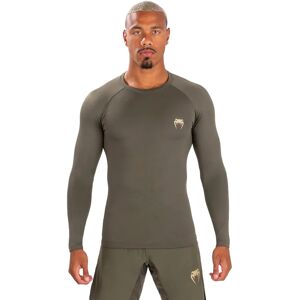 Venum Contender Khaki Long Sleeve Rashguard - Men's Jiu-Jitsu MMA Venum Contender Khaki Long Sleeve Rashguard - Men's Jiu-Jitsu MMA