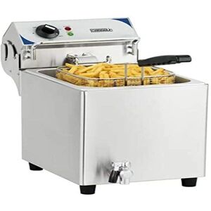 Freidora Eléctrica Casselin 7L 2800W con Válvula de Drenaje - CFEV7 Freidora Eléctrica Casselin 7L 2800W con Válvula de Drenaje - CFEV7