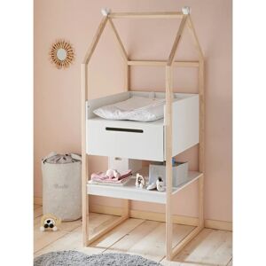 Vertbaudet Table à langer Coconut blanc - Élégante et Sécurisée - Publicité Vertbaudet Table à langer Coconut blanc - Élégante et Sécurisée - Publicité