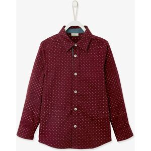 Chemise garçon Vertbaudet imprimée pois aubergine - Chemise Chemise garçon Vertbaudet imprimée pois aubergine - Chemise