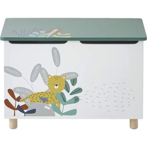 Vertbaudet Jungle Paradise Toy Chest - Safe, Easy to Assemble, MDF Vertbaudet Jungle Paradise Toy Chest - Safe, Easy to Assemble, MDF