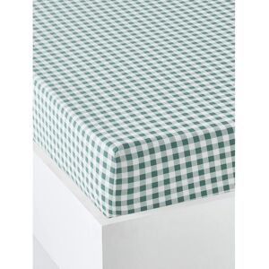 Vertbaudet Child Bed Sheet Happy'ramide White/Green - Bed Sheet Vertbaudet Child Bed Sheet Happy'ramide White/Green - Bed Sheet
