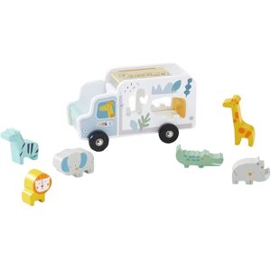 Vertbaudet Camion Puzzle Jungle en Bois - Éducatif, Multicolore, Dès 1 An - Publicité Vertbaudet Camion Puzzle Jungle en Bois - Éducatif, Multicolore, Dès 1 An - Publicité