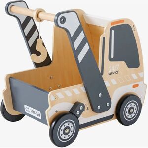 Vertbaudet Chariot en bois beige - FSC Vertbaudet Chariot en bois beige - FSC
