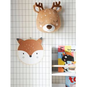 Vertbaudet Brown Embroidered Wall Decor - Wall Decoration Vertbaudet Brown Embroidered Wall Decor - Wall Decoration