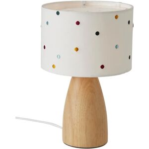 Vertbaudet Bedside Lamp with Embroidered Polka Dots - Table Lamp Vertbaudet Bedside Lamp with Embroidered Polka Dots - Table Lamp