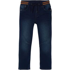 Vertbaudet Boy's Denim-Effect Fleece Jean - Straight Fit - Comfort Vertbaudet Boy's Denim-Effect Fleece Jean - Straight Fit - Comfort
