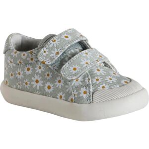 Vertbaudet Baby Girl Blue Daisy Print Tennis Shoes Vertbaudet Baby Girl Blue Daisy Print Tennis Shoes