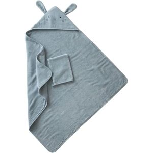 Capuche de Bain Vertbaudet - Coton Bio, Bleu - 100X100 Capuche de Bain Vertbaudet - Coton Bio, Bleu - 100X100