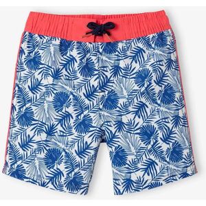 Vertbaudet Blue Leaf Print Swimsuit - Boys Vertbaudet Blue Leaf Print Swimsuit - Boys