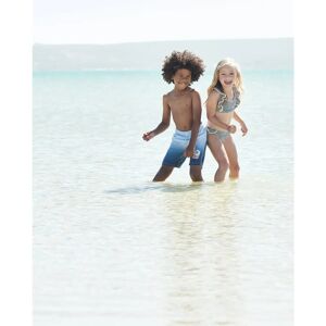 Vertbaudet Blue Jean Dip-dye Boys Swimsuit - Short - All-over print Vertbaudet Blue Jean Dip-dye Boys Swimsuit - Short - All-over print