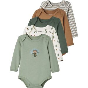 Vertbaudet Dark Khaki Long-Sleeve Baby Bodysuit - Baby Product Type Vertbaudet Dark Khaki Long-Sleeve Baby Bodysuit - Baby Product Type