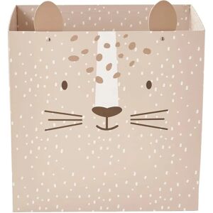Vertbaudet Corbeille en carton pliable Tigre - Décoration enfant Vertbaudet Corbeille en carton pliable Tigre - Décoration enfant