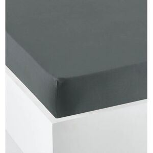 VERTBAUDET Drap housse gris foncé en coton - Literie VERTBAUDET Drap housse gris foncé en coton - Literie